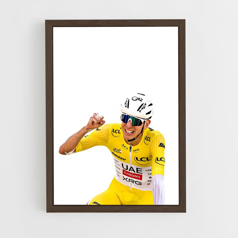 Poster Tadej de pogacar – affiche Cyclisme (vue 5)